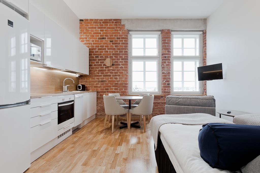 Forenom Serviced Apartments Turku Kakolanmaeki Szoba fotó