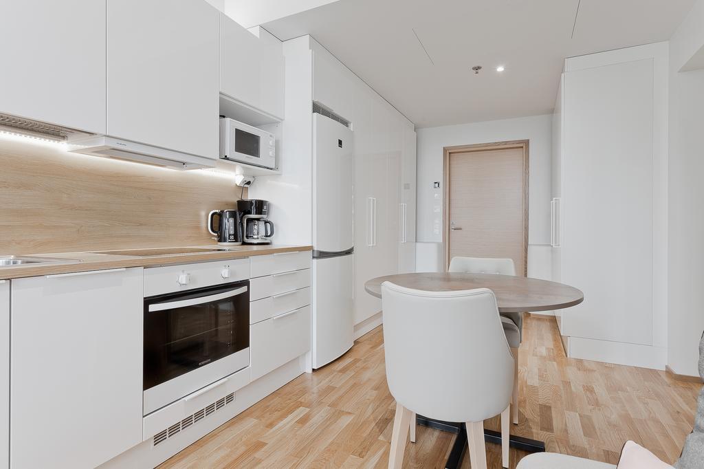Forenom Serviced Apartments Turku Kakolanmaeki Szoba fotó